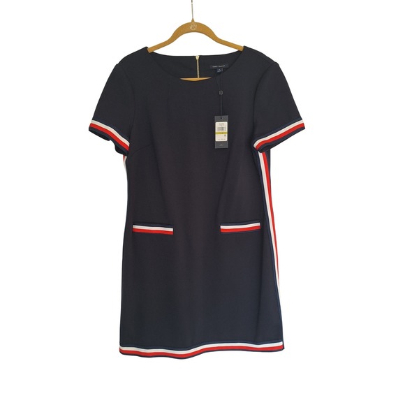 Tommy Hilfiger Dresses & Skirts - Tommy Hilfiger classic short sleeve Navy Blue Dress size 14‎